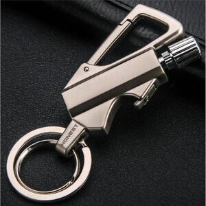 Permanent Match Infinity Lighter with Multitool Keychain